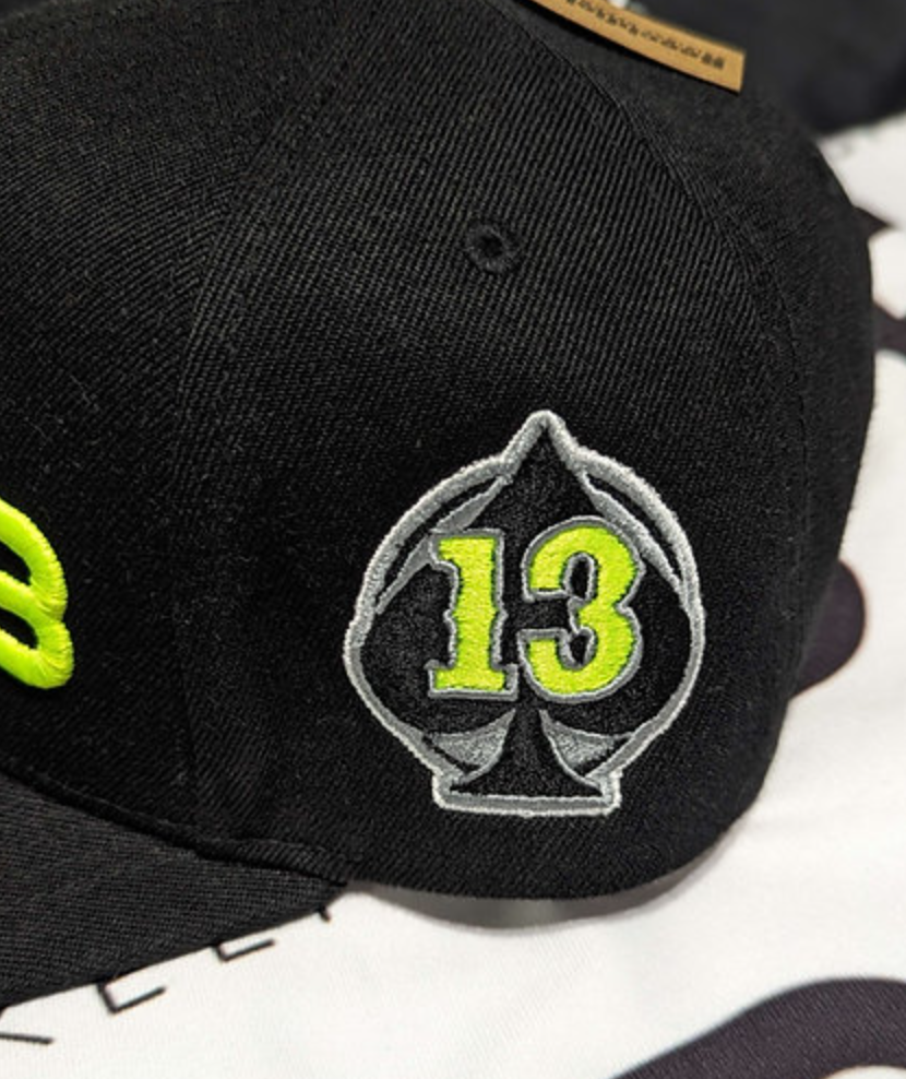 Lucky 13 racing snapback