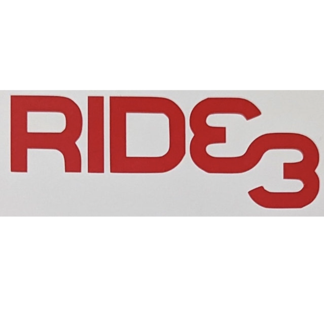 Ride3 sticker